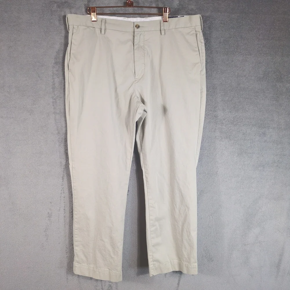 Polo Ralph Lauren Stretch Classic Fit Chino Pants Khaki Tan 38x30 Mens